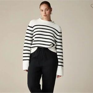 J. Crew Heritage Cotton Rollneck Sweater